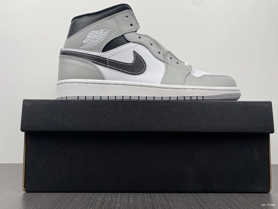 Jordan Smoke 1 Grey 554724-078 Air Mid Light 1115